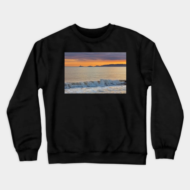 Swansea Bay Crewneck Sweatshirt by dasantillo